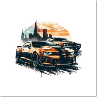 Chevrolet Camaro Posters and Art